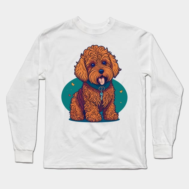 Goldendoodle Long Sleeve T-Shirt by SpriteGuy95